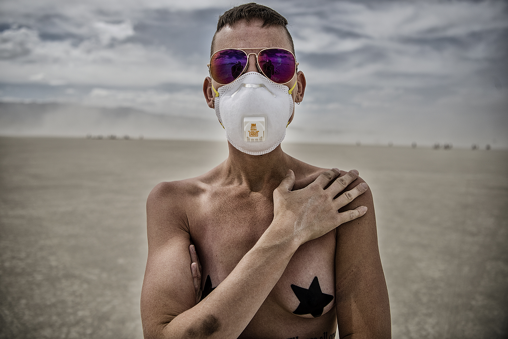 Marek Musil - Burning Man - Faces